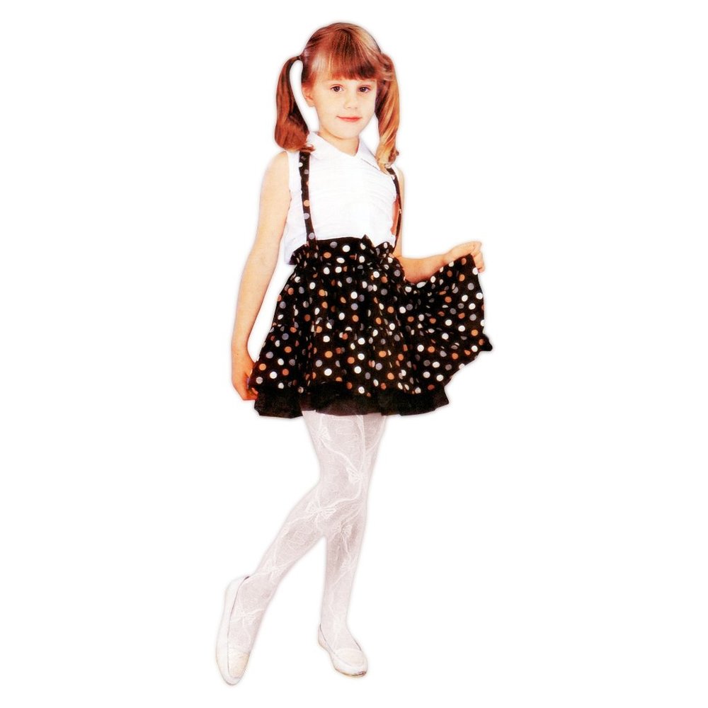 Girl's Lace Cozy toddler Tights ( White, X-Large)